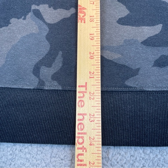 prAna Sweatshirts Womens L Black Camo Cozy Up Pullover Comfort - Picture 8 of 12